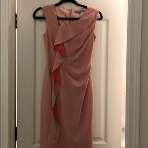 Antonio Melani pink ruffle dress